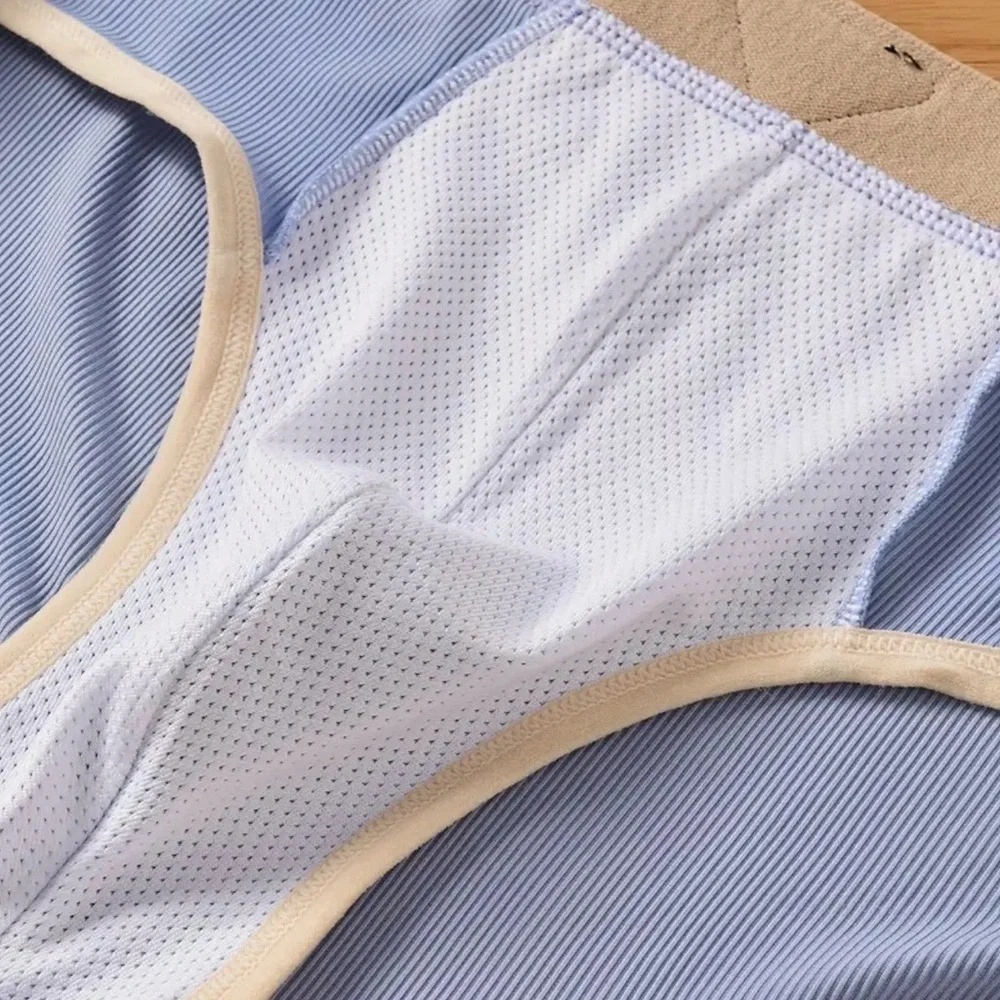 Men's Underwear Set - Blue, Green, Gray